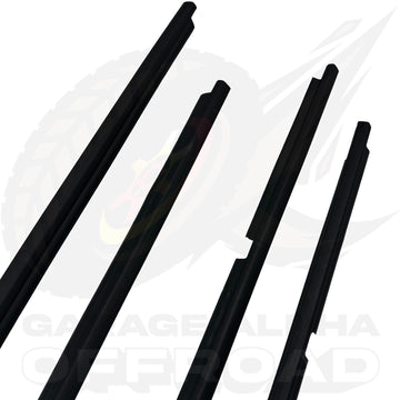 1998-2007 Toyota Land Cruiser Black Window Trim